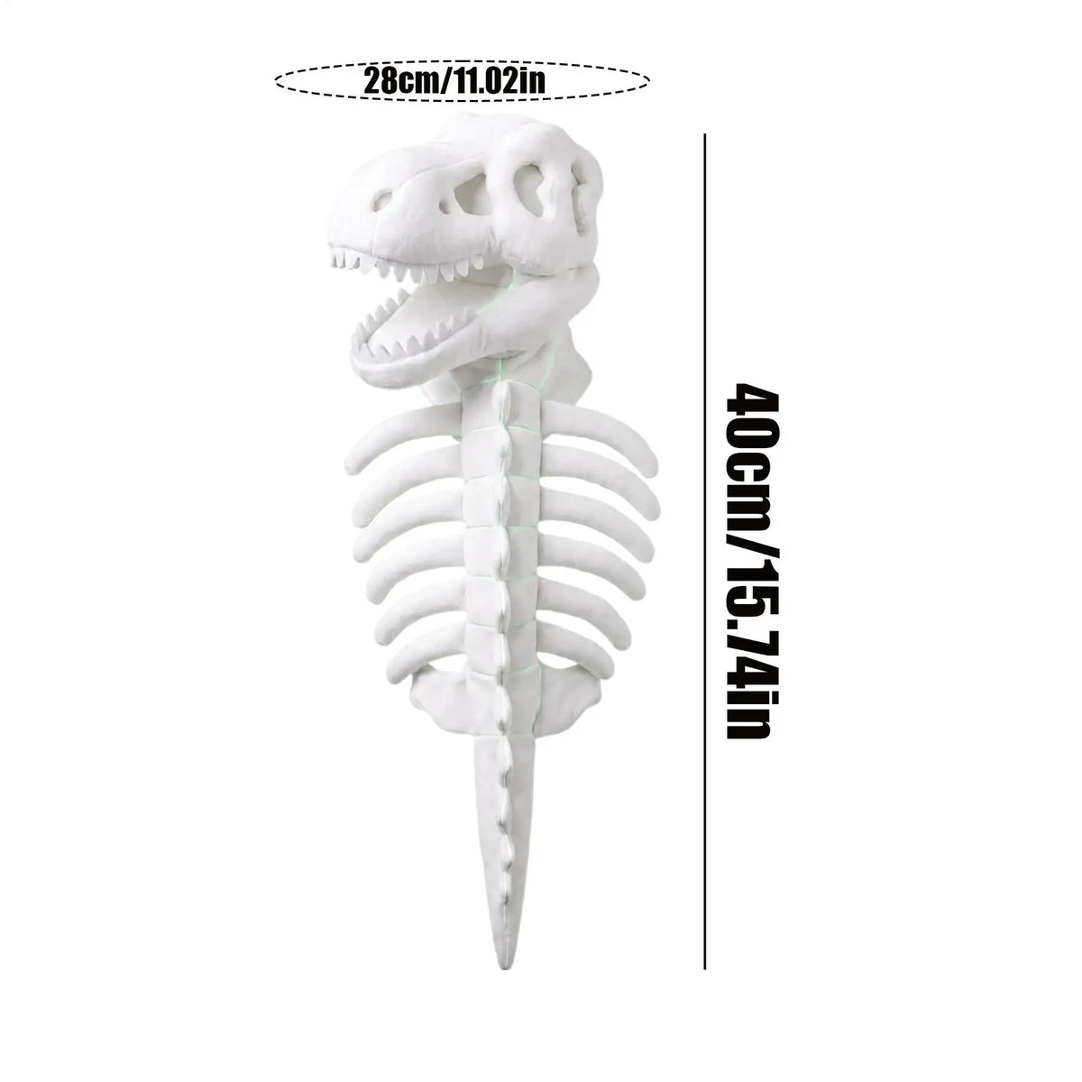 Pet cat dinosaur skeleton Dogs pet role-playing costumes Halloween Glow in Dark Outfits holiday photos props for Home Apartment